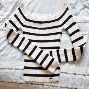 Hollister off the shoulder sweater